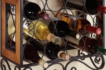 Подставка для хранения бутылок вина фото
