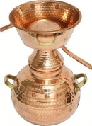 Алькитара CopperCrafts "Стандарт" 1 л. двухкамерная, клепаная