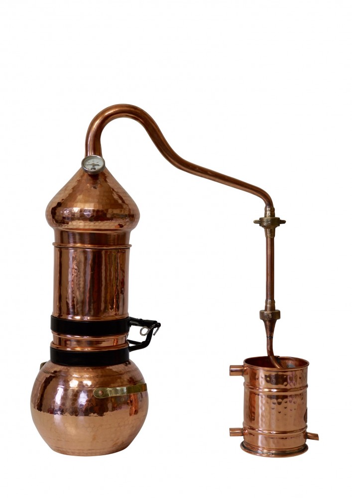 Аламбик CopperCrafts с колонной 5 литров, с термометром