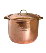 Медная кастрюля CopperCrafts 22,5 л. (36 см.) (уценка)