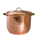 Медная кастрюля CopperCrafts 22,5 л. (36 см.), 1325 (уценка)