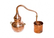 Аламбик CopperCrafts медный "Премиум" 1 л. клепаный